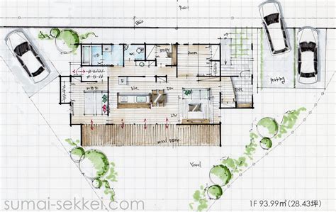 三角形 房子|三角形の土地にも家を建てられる？メリット・デメリットや間取。